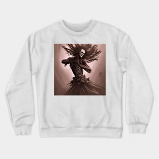 Ballet Skeleton Gothic Warrior Crewneck Sweatshirt